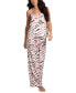 Фото #1 товара Women's 2-Pc. Printed Pajamas Set