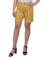 ფოტო #1 პროდუქტის Petite Ring Belt Knit Shorts