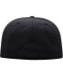 ფოტო #5 პროდუქტის Men's Penn State Nittany Lions Black On Black Fitted Hat