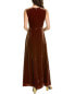 Фото #2 товара Lafayette 148 New York Talana Silk-Blend Maxi Dress Women's Red 34/00