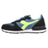 Фото #5 товара Diadora Camaro Lace Up Mens Black, Blue, Green Sneakers Casual Shoes 159886-C95