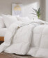 Фото #4 товара 360 Thread Count All Season Box Quilted White Goose Down and Feather Fiber Comforter, King