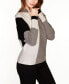 Фото #4 товара Women's Colorblock Dolman Sweater