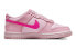 Кроссовки Nike Dunk Low Triple Pink GS DH9765-600