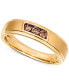 Chocolatier® Men's Diamond Band (1/4 ct. t.w.) in 14k Gold