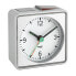 TFA PUSH - Quartz alarm clock - Silver - Plastic - 12h - Analog - Battery