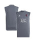 Фото #1 товара Men's Gray St. Louis City SC 2024 Sleeveless Training Jersey