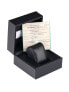 Фото #2 товара Наручные часы Folio Men's Black Stainless Steel Bracelet Watch 46mm Gift Set.