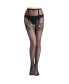 Фото #1 товара Women's Fishnet With Faux Garter Tight