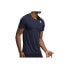 Фото #3 товара мужская футболка спортивная синяя с логотипом Adidas Techfit Compression