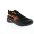 Фото #4 товара Puma Playmaker Pro Laser 37832301 Mens Black Mesh Athletic Basketball Shoes