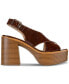 Фото #2 товара Women's Moniquee Crisscross Platform Dress Sandals, Created for Macy's