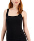 Women's Square Neck Rib Tank, Created for Macy's