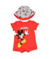 ფოტო #1 პროდუქტის Lion King Mickey Mouse Winnie the Pooh Jack Skellington Lillo & Stitch Baby Romper & Bucket Sun Hat Infant Boys