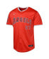 Фото #2 товара Nike Big Boys and Girls Mike Trout Red Los Angeles Angels Alternate Limited Player Jersey