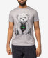 Фото #1 товара Men's Animal Rhinestone T-shirt