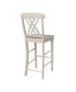 Lattice Bar Height Stool