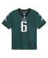 Preschool DeVonta Smith Midnight Philadelphia Eagles Game Jersey