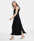 Фото #2 товара Women's Sleeveless Knit Maxi Dress, Created for Macy's