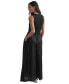 ფოტო #2 პროდუქტის Women's Mixed-Media Sleeveless Maxi Dress