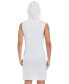 Фото #3 товара Women's Essential Hooded Cover-Up Dress