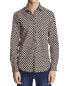 Фото #1 товара Paisley & Gray Samuel Spread Collar Shirt Men's L/17