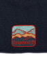 ფოტო #3 პროდუქტის Men's Embroidered Mountain Logo Patch Beanie