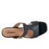 Фото #8 товара Trotters Nanna T2410-400 Womens Black Leather Heeled Sandals Shoes 11