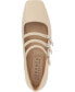 ფოტო #4 პროდუქტის Women's Darlin Tru Comfort Foam Multi Strap Square Toe Flats