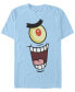 Фото #1 товара Nickelodeon Men's SpongeBob Square pants Plankton Big Face Costume Short Sleeve T-Shirt