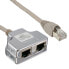 Фото #2 товара InLine Cat.5e Splitter two different connections via one RJ45 8P8C Patch Cable