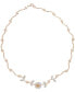 Фото #1 товара Macy's women's Diamond Accent Rose Necklace