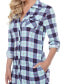 Фото #4 товара Women's Piper Stretchy Plaid Tunic