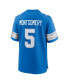 Фото #2 товара Men's David Montgomery Detroit Lions Game Jersey