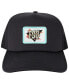 Фото #3 товара Men's Black Florida State Seminoles Beach Club Laguna Trucker Snapback Adjustable Hat