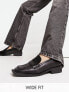 RAID Wide Fit Samantha loafers in black