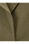 Пальто Koton CropDouble Fabric Cuffs Elastic Tuxedo Neck