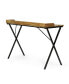 Versatile Console Table: Modern Industrial Style For Home Office Or Entryway