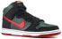 Nike Dunk SB High Premium SB RESN 拼色休闲 高帮 板鞋 男款 红绿 2009年复刻版 / Кроссовки Nike Dunk SB 313171-362