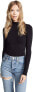 Фото #2 товара Yummie 271055 Women's Madelyn Seamless Bodysuit Black Size S/M