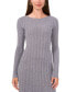 Фото #3 товара Women's Crewneck Midi Sweater Dress