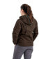 Фото #3 товара Plus Size Lined Softstone Duck Hooded Jacket