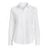 Фото #1 товара Time and Tru Button-Down Shirts Women's XS 0-2 White Long Sleeve Polyester Blend