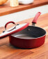 Cook + Create Aluminum Nonstick Saute Pan with Lid, 3 Quart