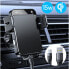 Фото #12 товара Устройство для беспроводной зарядки Joyroom JR-ZS219 15W с автоматическим электрическим держателем для автомобиля на панель приборов черного цвета
