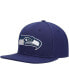 Men's College Navy Seattle Seahawks Logo II Snapback Hat