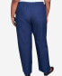 Фото #2 товара Джинсы женские Alfred Dunner классические среднего размера прямого кроя со средней длиной - джинсы.