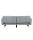 Фото #4 товара 79.9" W Polyester Price Convertible Sofa