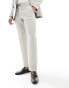 Фото #2 товара Selected Homme linen mix suit trouser in beige