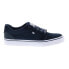 DC Anvil 303190-DNW Mens Blue Suede Lace Up Skate Inspired Sneakers Shoes